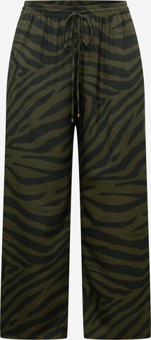 Lauren Ralph Lauren Plus Normální Kalhoty 'ZIAKASH' – zelená: přední strana