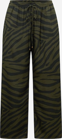 Regular Pantaloni 'ZIAKASH' de la Lauren Ralph Lauren Plus pe verde: față