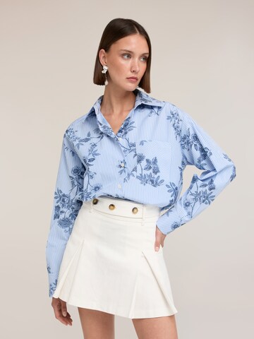 MOTIVI Blouse in Blue