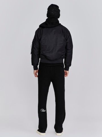 SikSilk Between-season jacket in Black