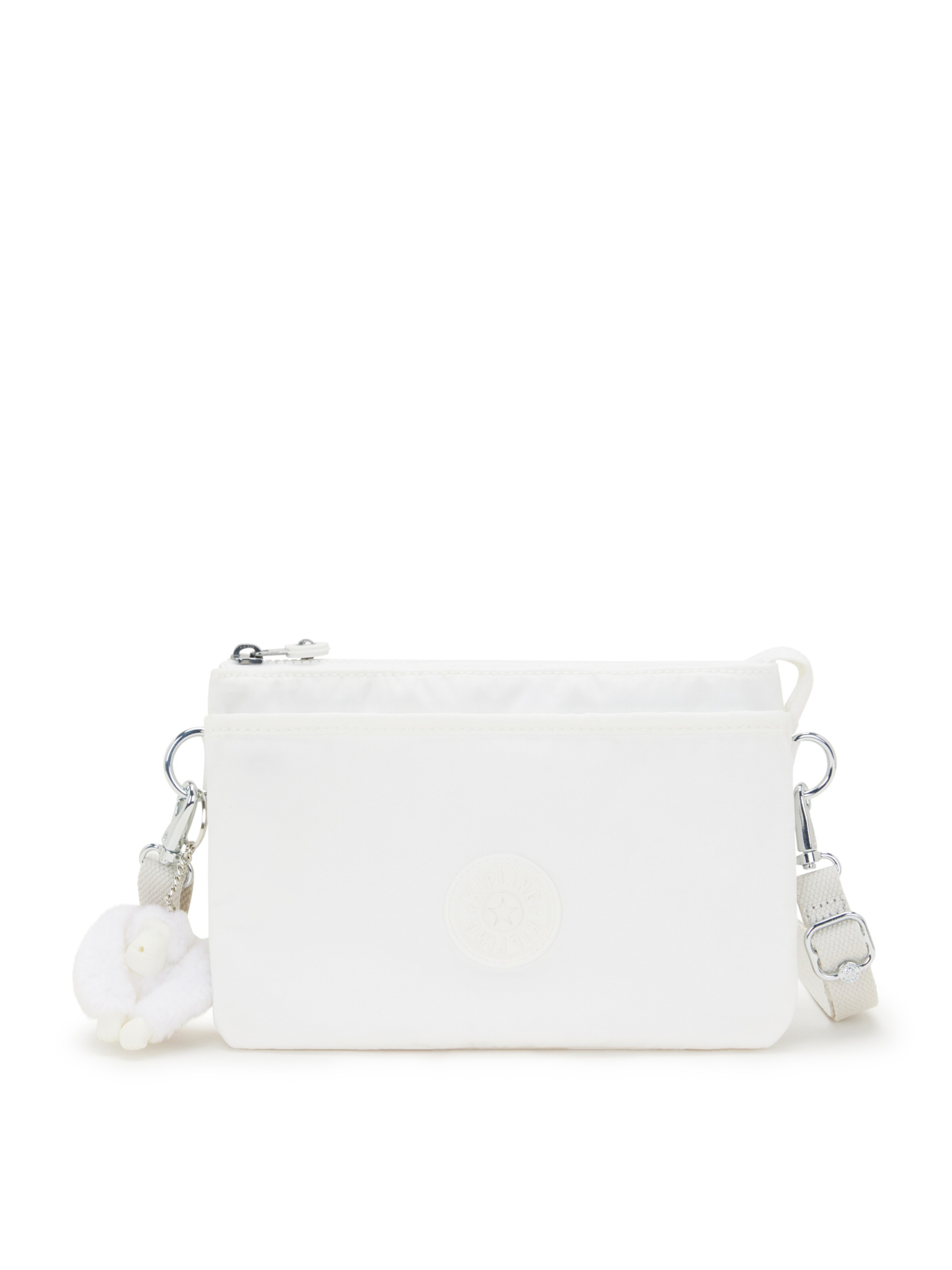 KIPLING Skuldertaske 'Riri' i hvid: forside