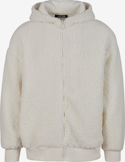 DEF Fleece jas 'Naomi' in de kleur Offwhite, Productweergave