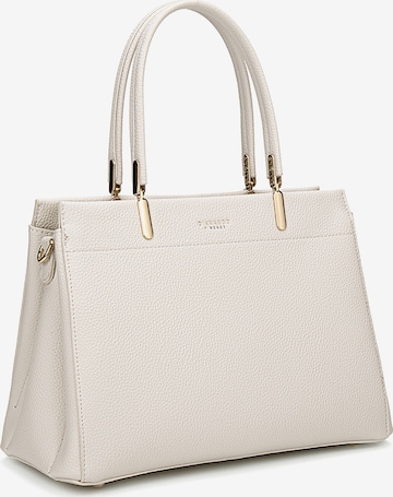 Borsa a mano di Diana&Co. in beige: frontale