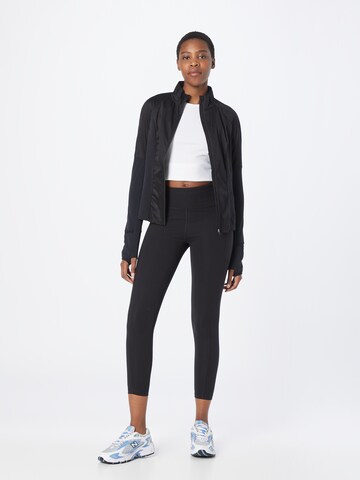 DKNY Performance Skinny Spodnie sportowe 'BALANCE' w kolorze czarny