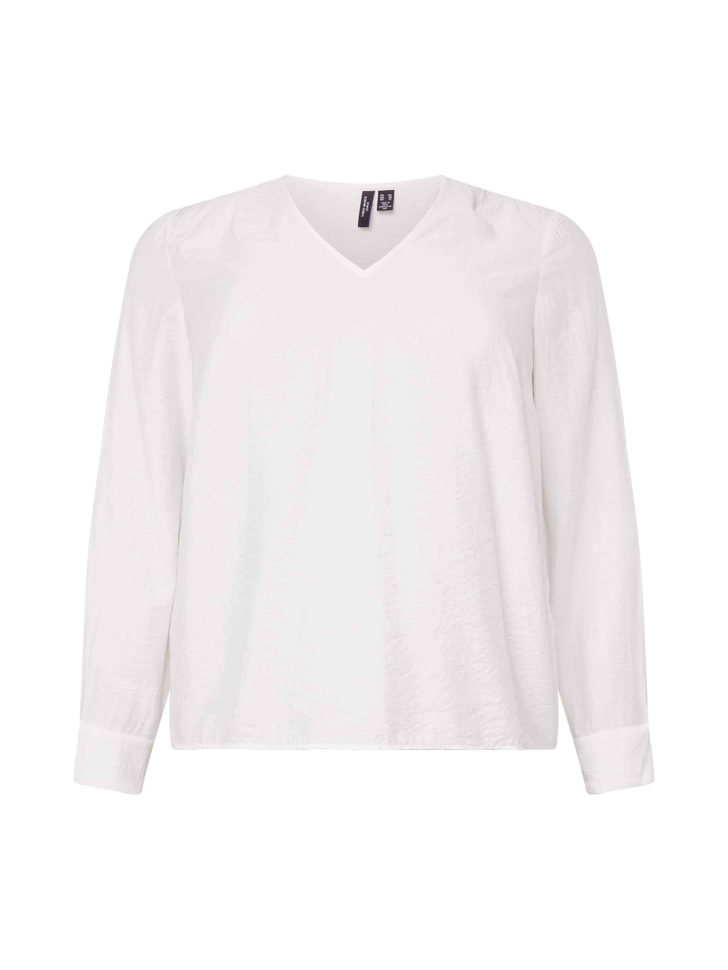 Vero Moda Curve Μπλούζα 'Lena' σε λευκό: μπροστά