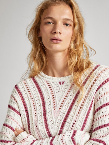 Pepe Jeans Pullover 'GINNY' i hvid