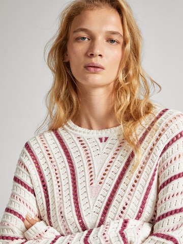 Pepe Jeans Sweater 'GINNY' in White