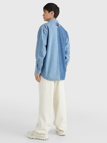 Tommy Jeans Comfort Fit Hemd in Blau