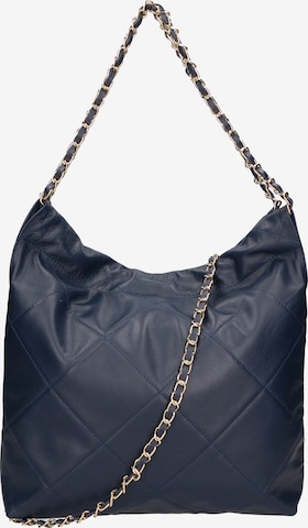 Borsa a spalla di Gave Lux in blu: frontale