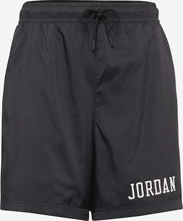 Regular Pantaloni 'ESS POOLSIDE HBR' de la Jordan pe negru: față