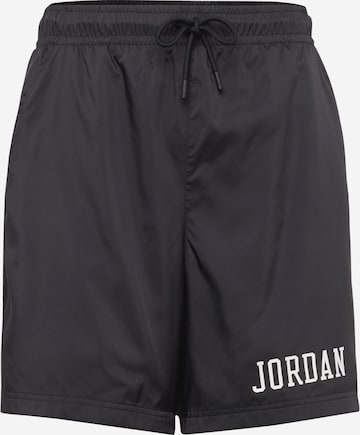 Jordan Regular Broek 'ESS POOLSIDE HBR' in Zwart: voorkant