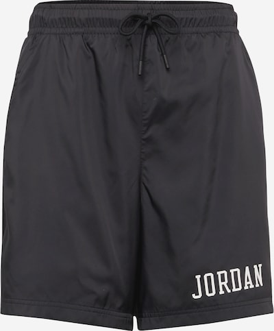 Jordan Pantalon 'ESS POOLSIDE HBR' en noir / blanc, Vue avec produit