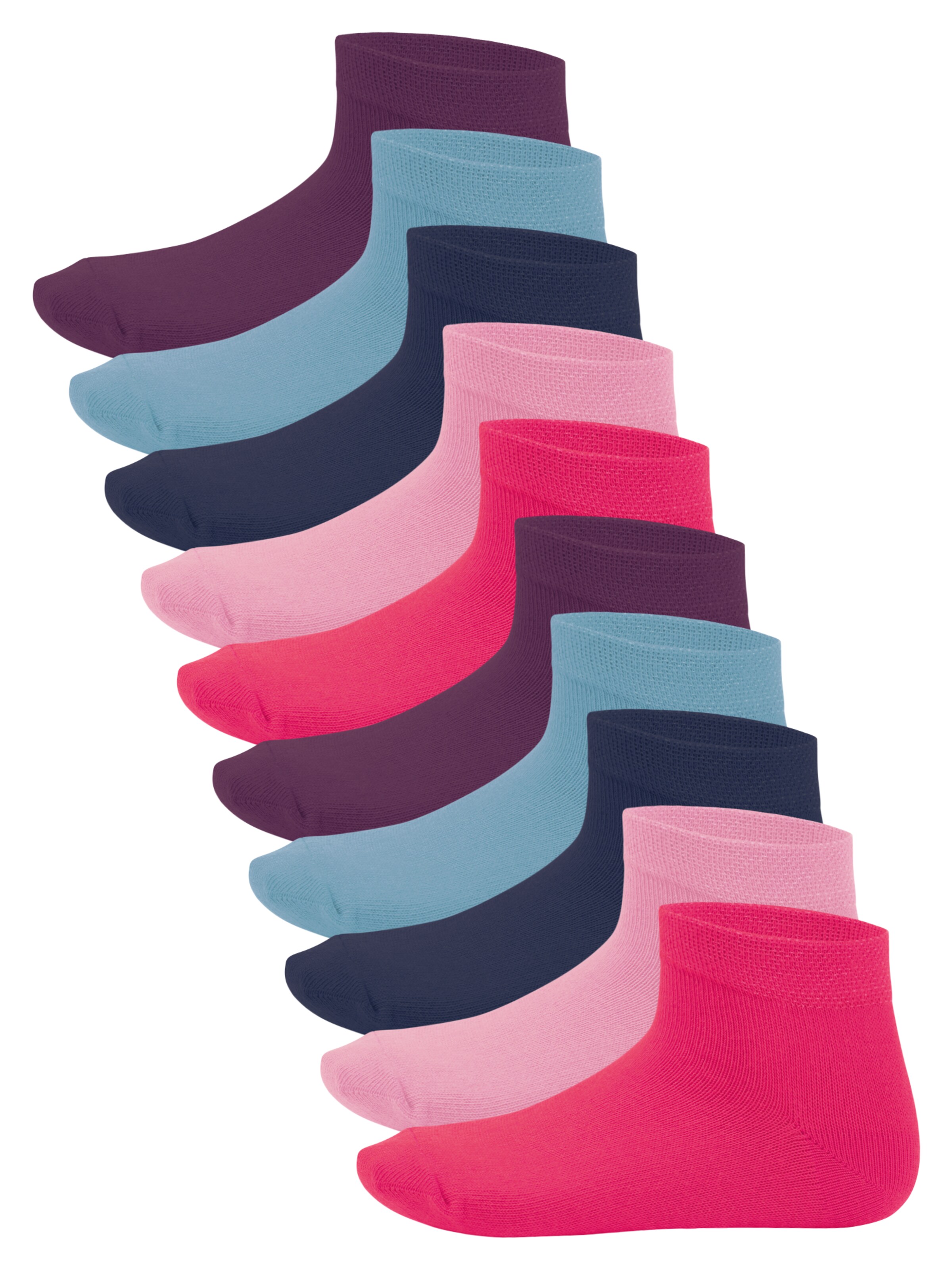 footstar Socks 'EVERYDAY!' in Pink: front