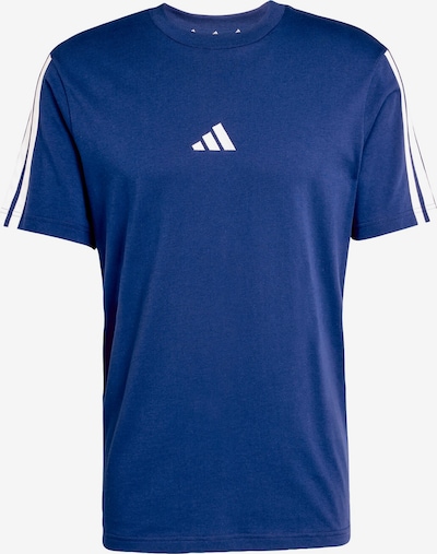 ADIDAS SPORTSWEAR Koszulka funkcyjna 'Essentials 3' w kolorze ciemny niebieski / białym, Podgląd produktu