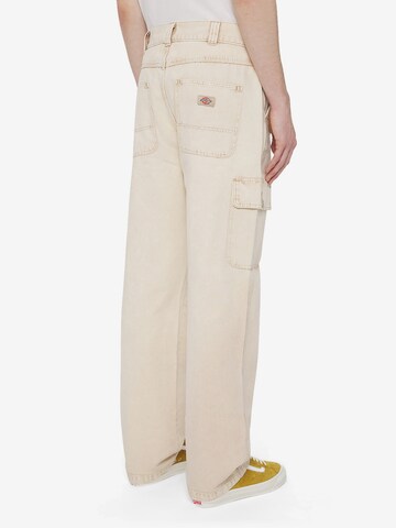 DICKIES Regular Cargohose 'NEWINGTON' in Beige