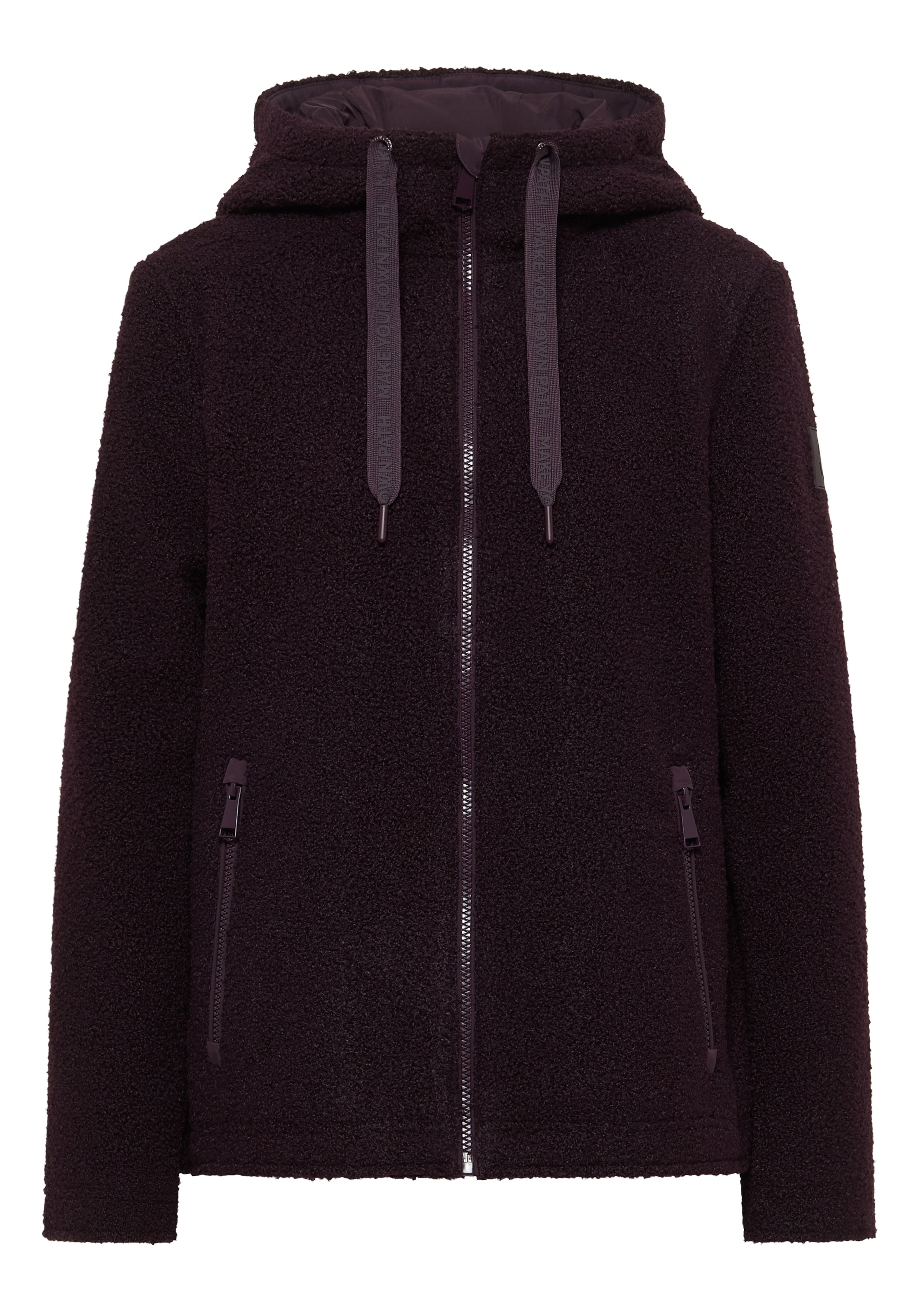 CECIL Between-Season Jacket in Purple: front