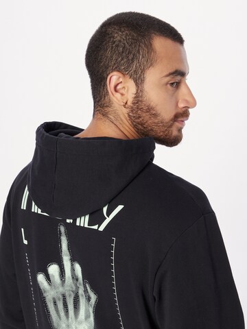 Iriedaily Sweatshirt 'Rayfinger' in Zwart