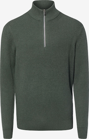 Pull-over Nils Sundström en vert : devant