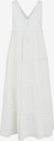 Y.A.S Φόρεμα 'MUSLIN' σε λευκό: μπροστά