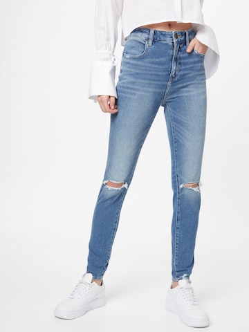 American Eagle Skinny Jeans 'DREAM' in Blau: predná strana