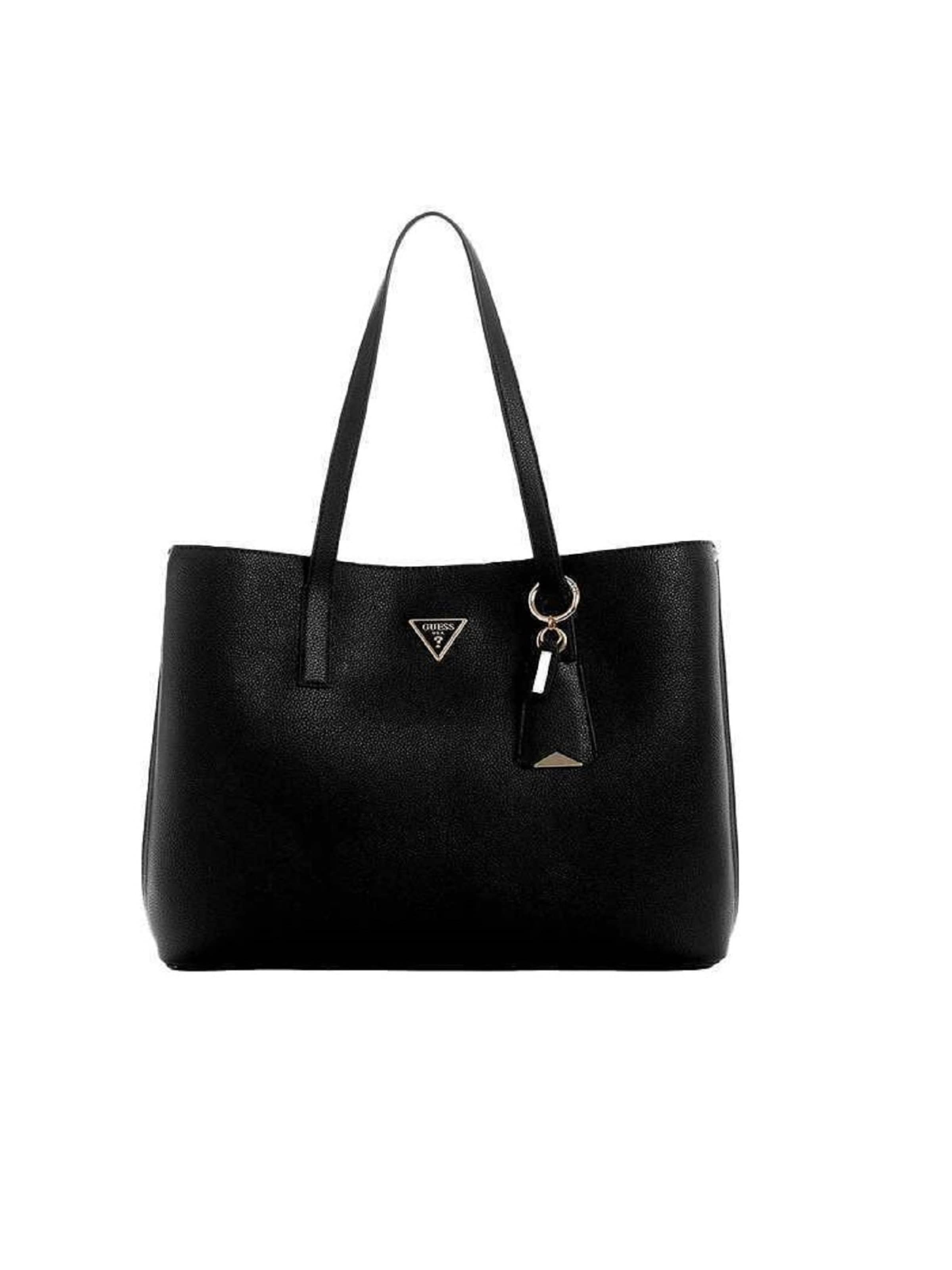 GUESS Shopper 'Meridian BG697423'‌‌‌ in Schwarz: Vorderseite