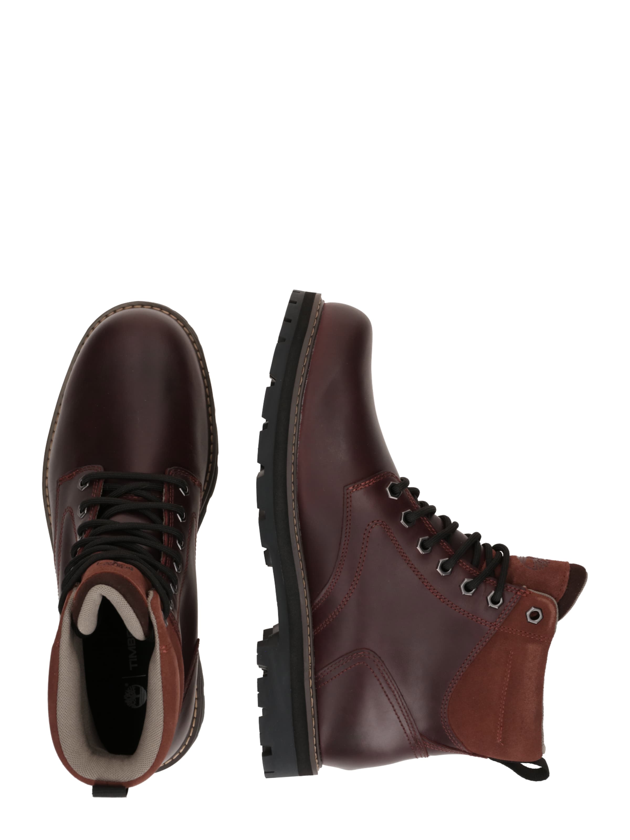 Bottines à lacets 'Britton Road' TIMBERLAND en rouge