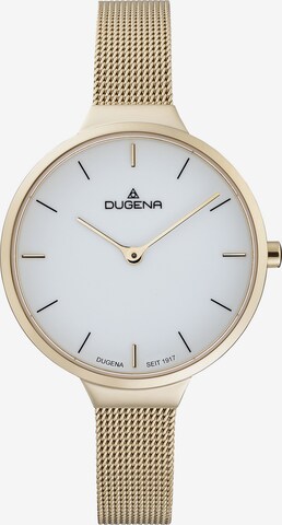 DUGENA Analog Watch in Gold: front