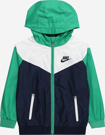 Nike Sportswear Jacke 'WINDRUNNER' in Grün: predná strana