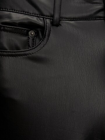 Pull&Bear Flared Trousers in Black