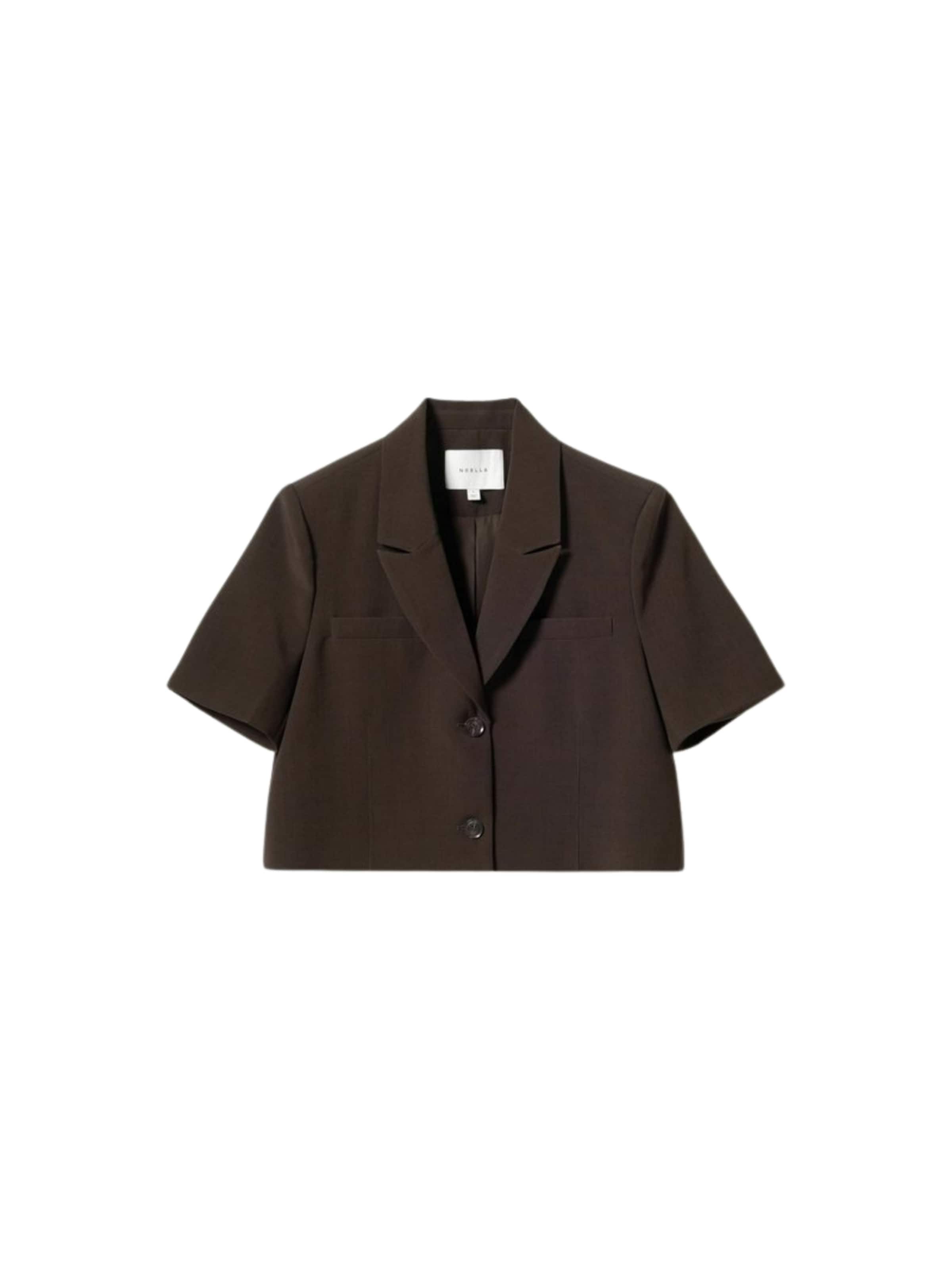 Noella Bleiseri ' N-Leanne Crop Blazer ' värissä ruskea: etupuoli