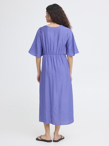 Rochie 'IHIMELDA' de la ICHI pe albastru