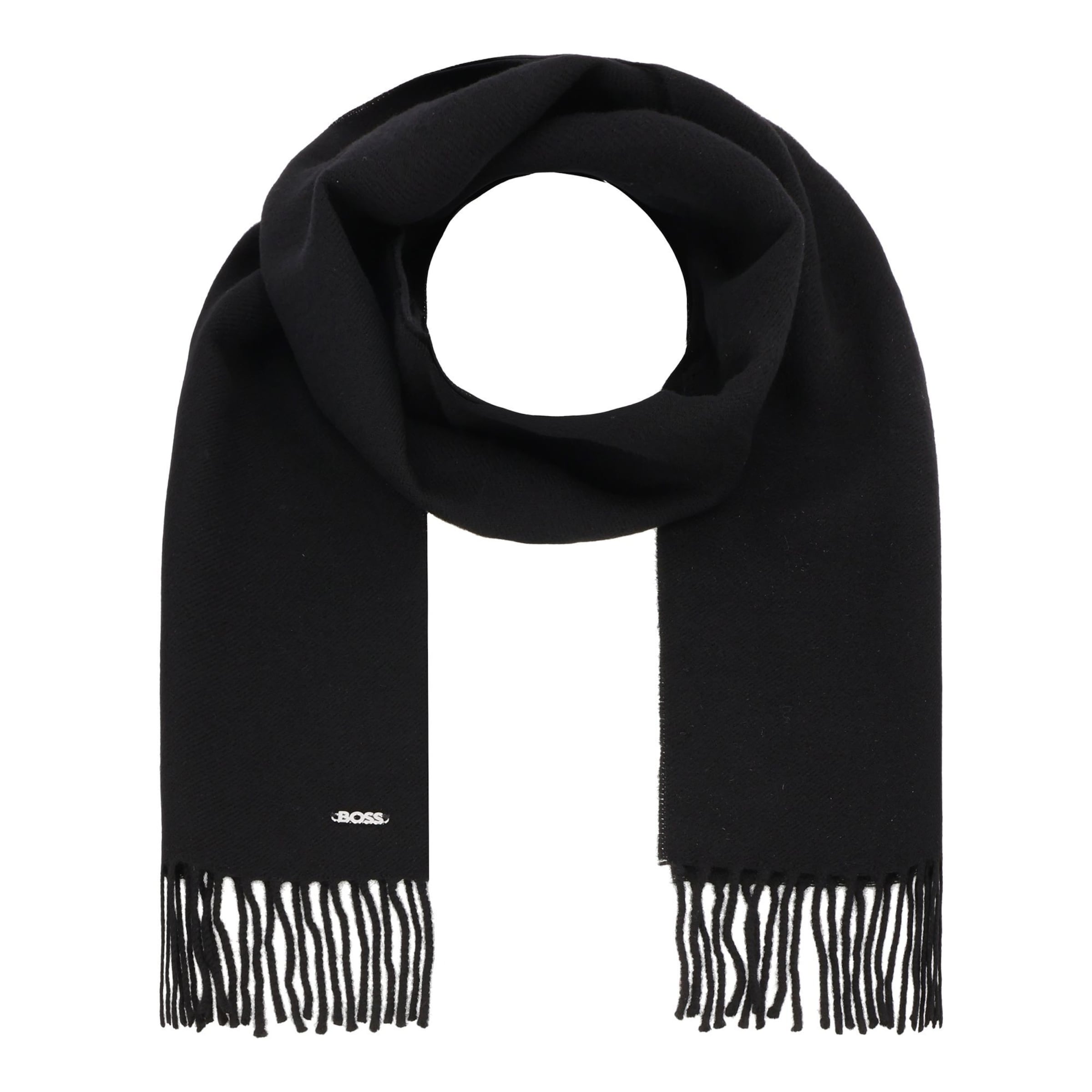 BOSS Scarf 'Zesy' in Black: front