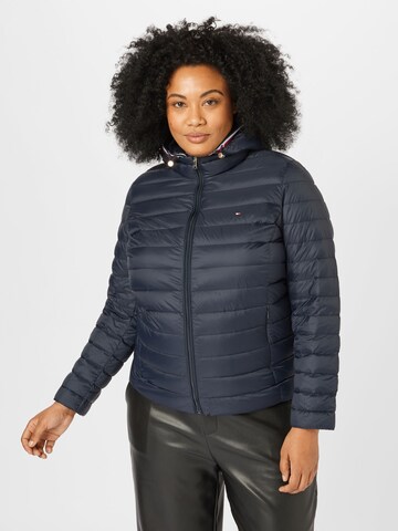 Tommy Hilfiger Curve Between-Season Jacket in Blue: front