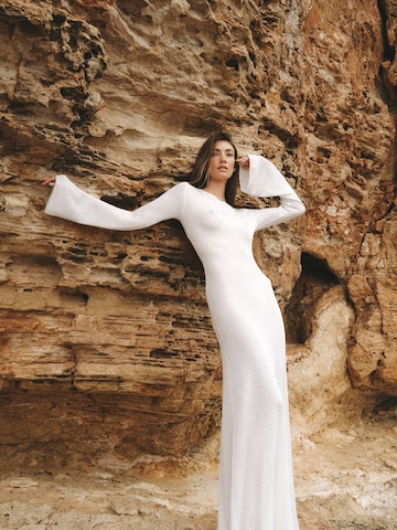 Robes en maille 'Medea' RÆRE by Lorena Rae en blanc
