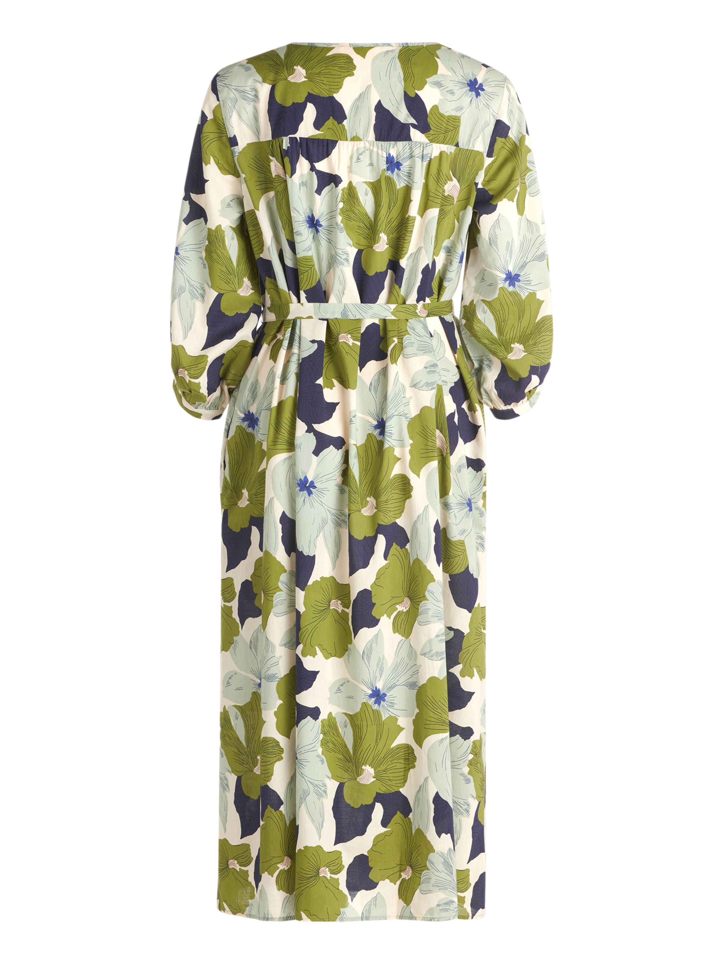 Cartoon Avondjurk in Wit