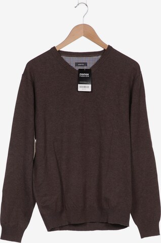 ETERNA Sweater & Cardigan in XXXL in Brown: front