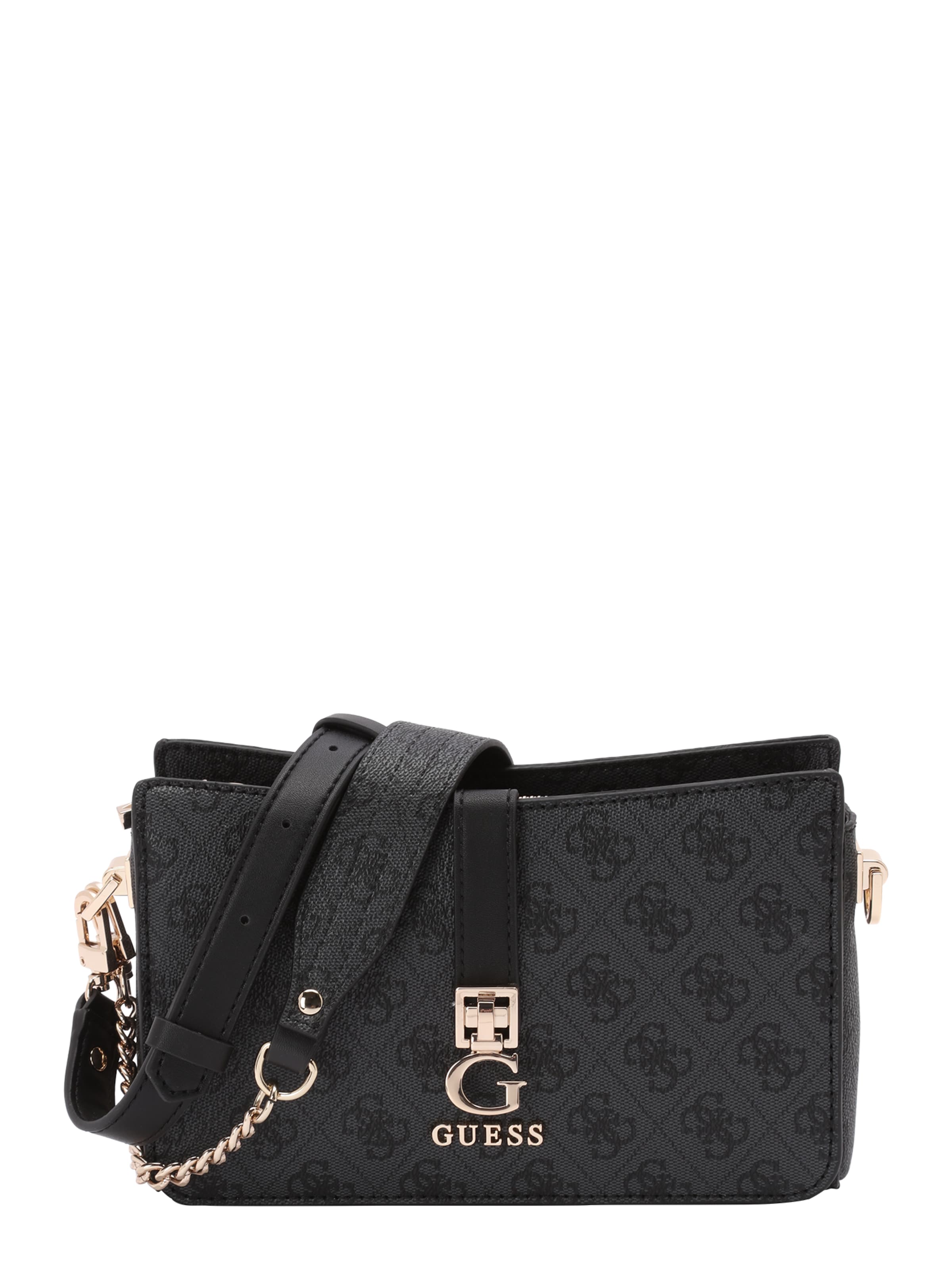 GUESS Τσάντα ώμου 'Zamira' σε μαύρο: μπροστά