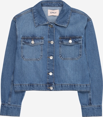 ONLY GIRLS - Chaqueta de entretiempo 'KOGLUMI' en azul: frente