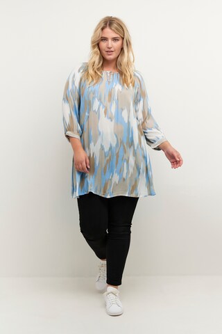 KAFFE CURVE Tunic 'Filuca' in Blue