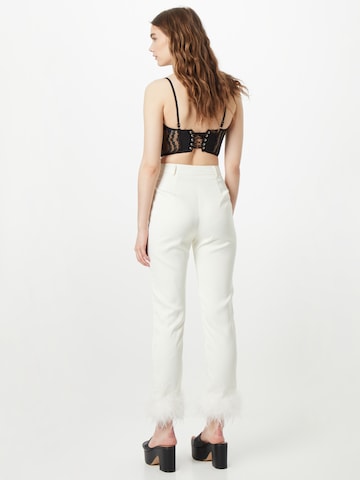 Coupe slim Pantalon à pince Misspap en beige