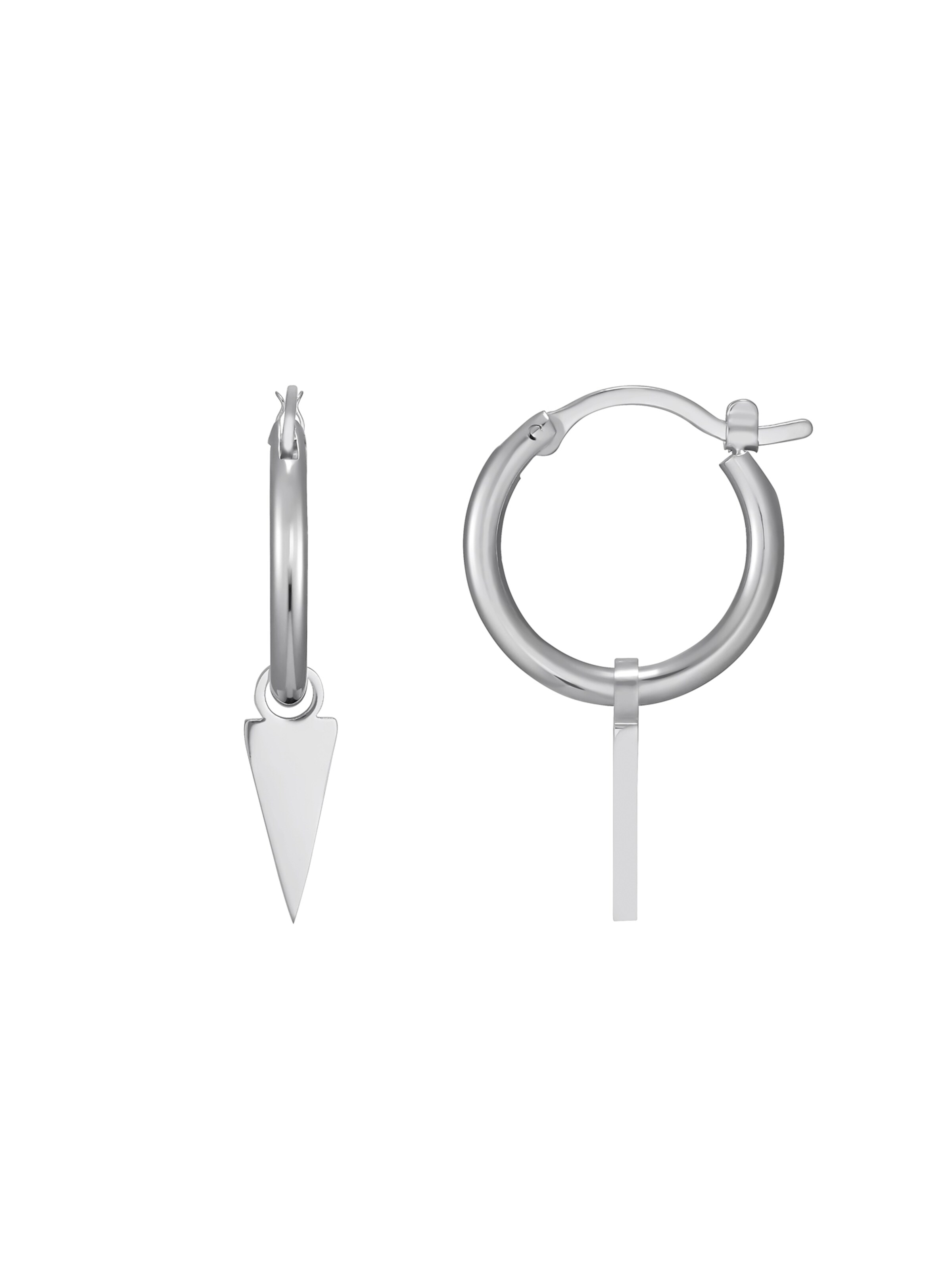 Heideman Earring 'Dreieck' in Silver