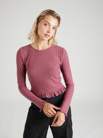 ABOUT YOU Shirt 'Samira' in Roze: voorkant