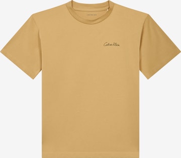 Calvin Klein Jeans - Camiseta 'POLAROID' en beige: frente