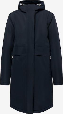 Manteau fonctionnel 'Boundry' DreiMaster Maritim en bleu : devant