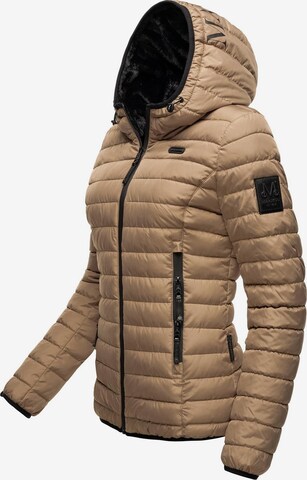 MARIKOO Winter Jacket 'Jaylaa' in Brown