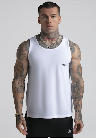 SikSilk Tričko – bílá