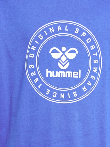 Hummel Λειτουργικό μπλουζάκι 'Tres' σε μπλε