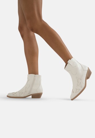 Bottes de cowboy Salinyang en blanc