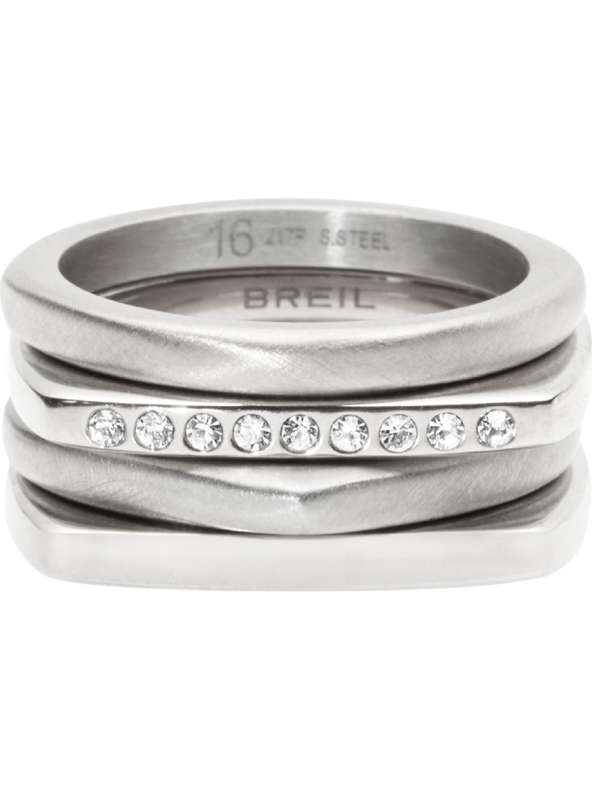 Breil Ring in Silber: Vorderseite