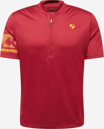 ZIENER Functioneel shirt 'NALE' in Rood: voorkant